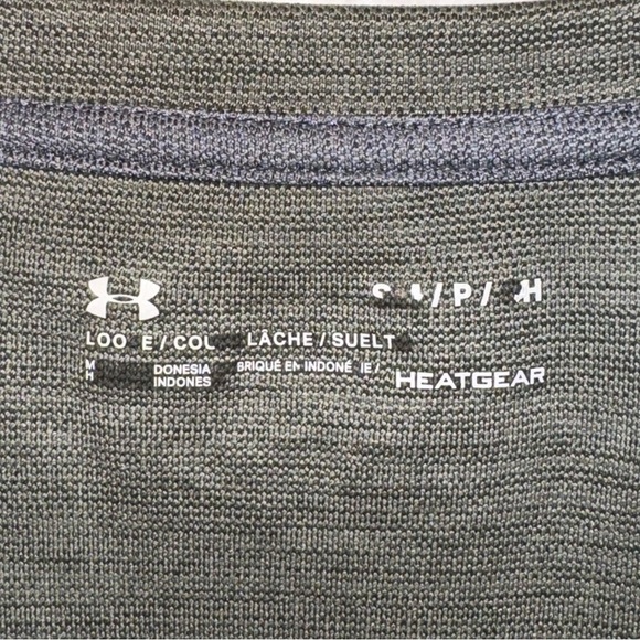 Nike FitDry Crew Neck T-shirt and Under Armour V-neck T-shirt Men’s Size Small - Picture 10 of 12